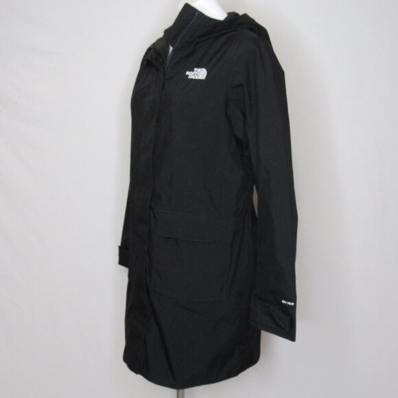The North Face Black CITY BREEZE Rain Parka Women's M Medium - Picture 3 of 10